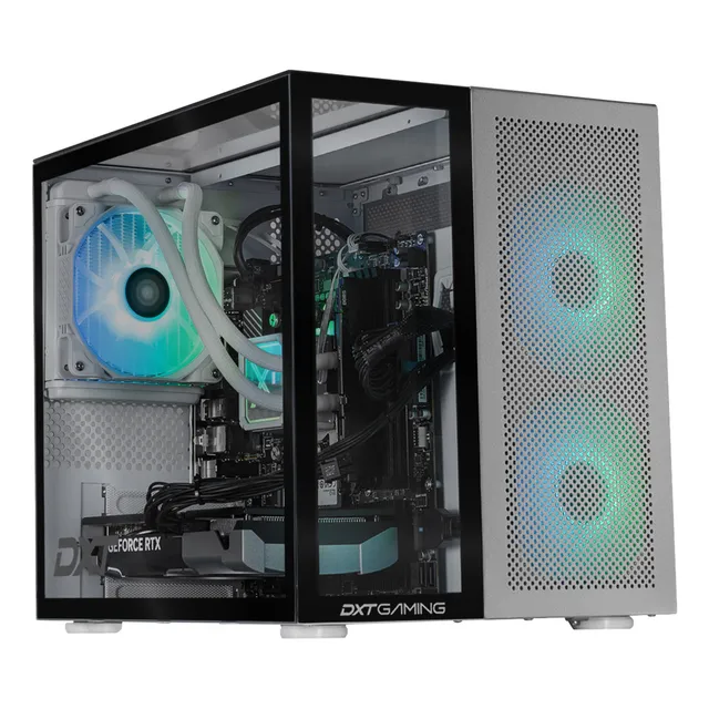 Pc Gamer Dxtgaming Geforce Rtx 5060 Ti Amd Ryzen 5 9600x 32gb Ssd 1tb Sistema Liquido Wifi Silver