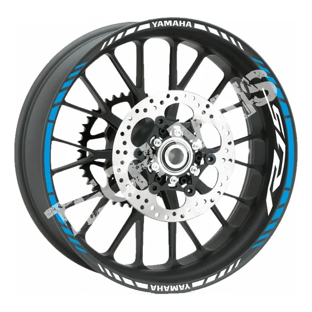 Kit Adesivos Refletivo Yamaha R15 Para Roda Sticker 2024 