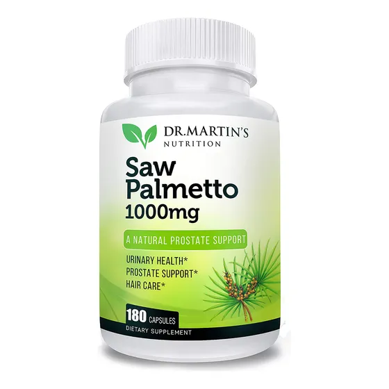 Suplemento Dr. Martin's Nutrition Saw Palmetto 180 Cápsulas