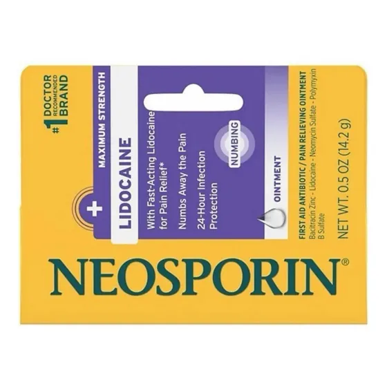 Neosporin Ointment Lidocaine Fragancia Neutro