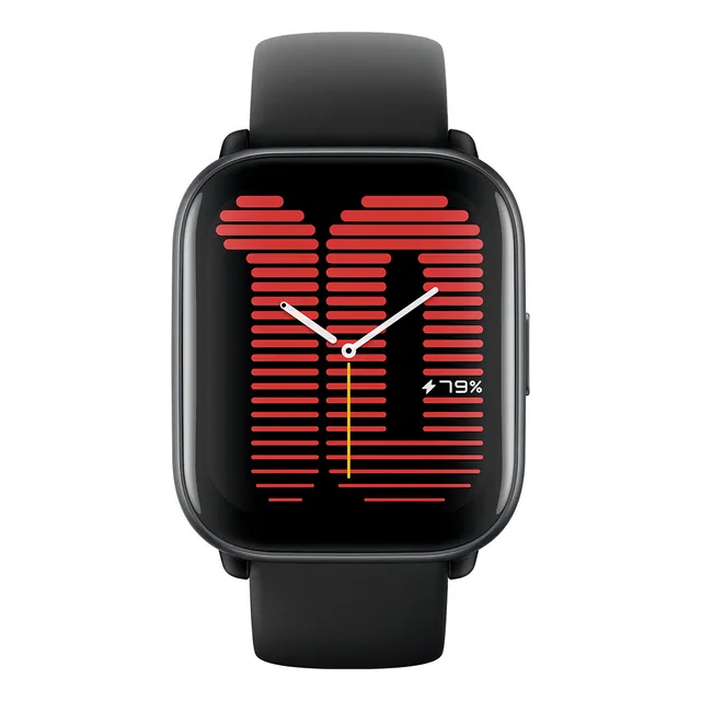 Amazfit Active Lifestyle Series Negro - Pantalla AMOLED, GPS, Alexa, Resistente al Agua, Bluetooth