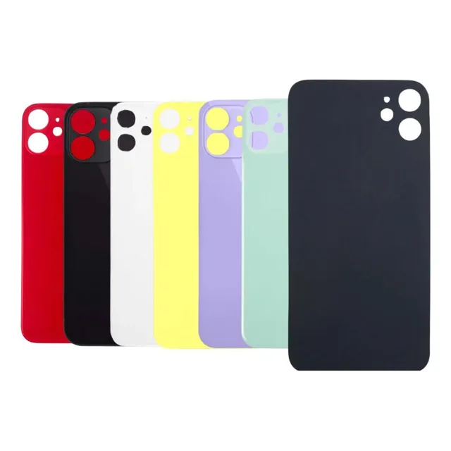 Tapa Trasera Vidrio Compatible Con iPhone 11 Logo