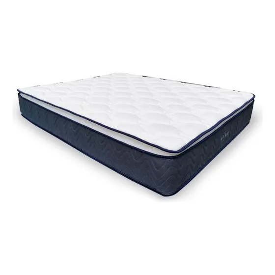 Colchón de resortes 5° Sueño doble pillow Galaxy 1.5 plazas con doble pillow top