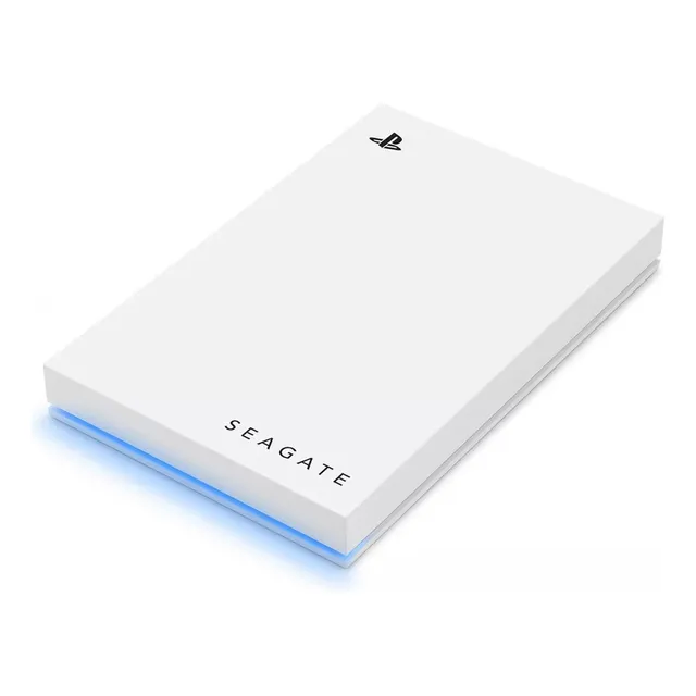 Disco sólido SSD externo Seagate unidad de estado solido STMH1000100 1TB blanco