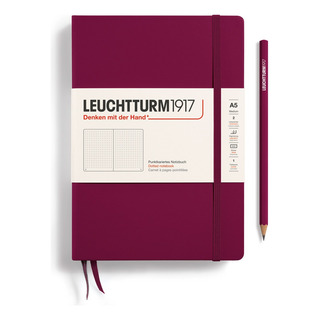 Cuaderno Punteado Medium A5 Vino Leuchtturm1917 Cuaderno Punteado Medium A5 Vino Leuchtturm1917