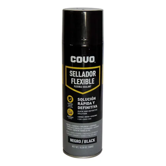 Sellador Flexible Negro Covo Cod: 1045002