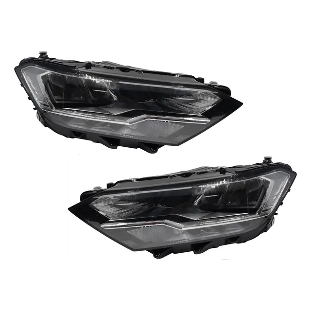 Par Faros Sin Lupa Jetta A7 R-line 2019 2020 Sin Ambar
