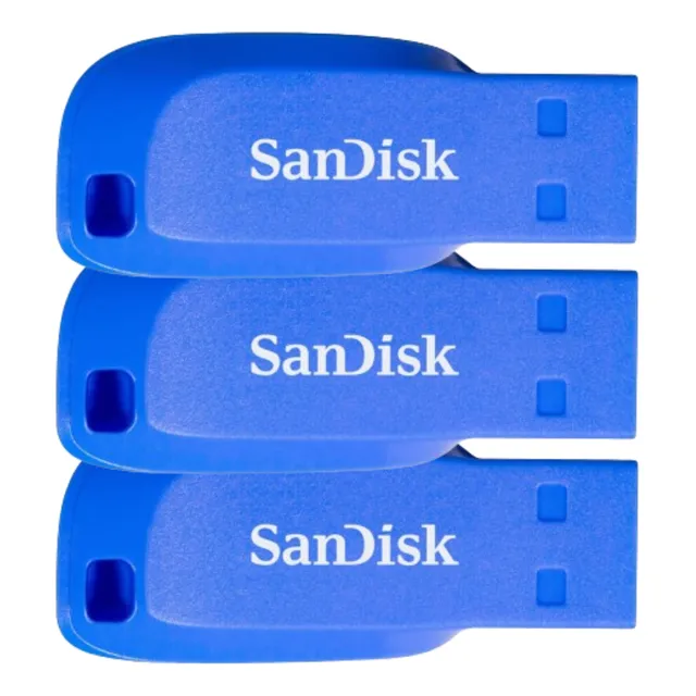 Pack X3 Pendrive Sandisk 32 Gb Pen Usb 2.0 Somos Mayoristas