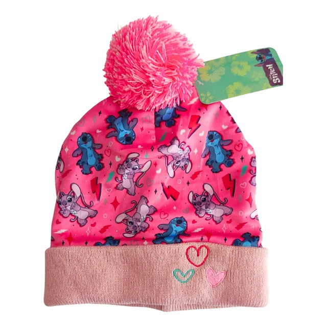 Gorro Con Pompón - Stitch - Disney