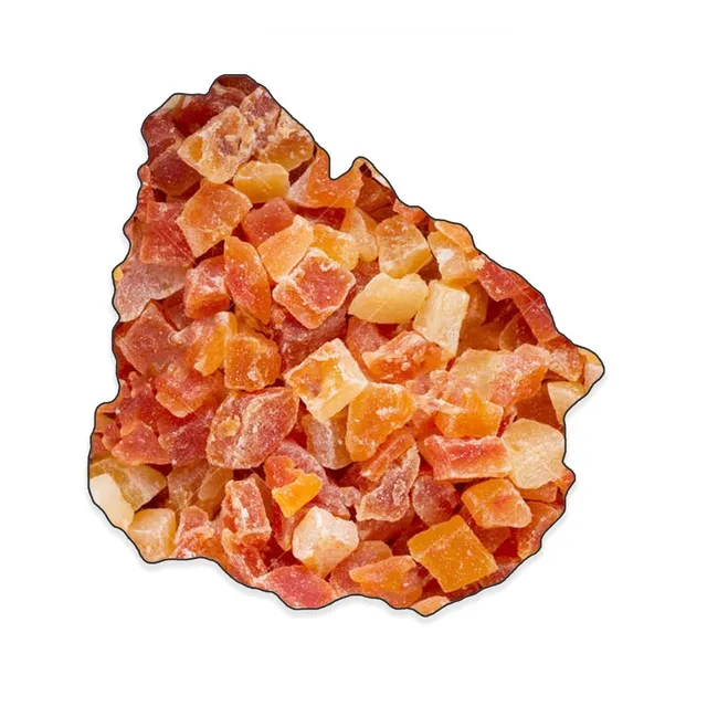 Papaya En Cubos Deshidratada 1kg - Excelente Calidad -envios