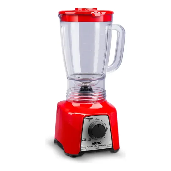 Liquidificador Arno Power Mix Essential Vermelho Lq18