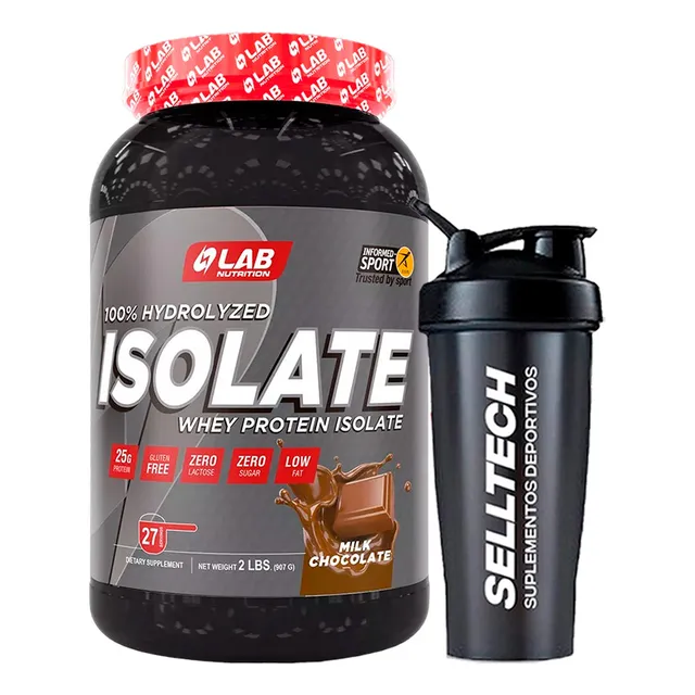 Proteína Lab Nutrition Isolate Hydrolizada 2.2 Lb Chocolate