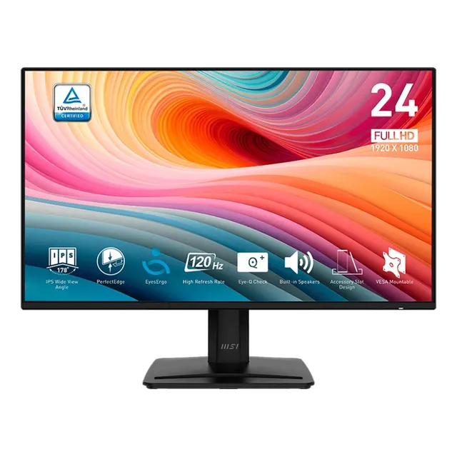 Monitor Gamer Msi Pro Mp242a E2 24 Fhd 120hz Hdmi