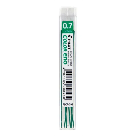 Grafite Pilot Color Eno 0.7mm Colorido Unidade Cor Verde