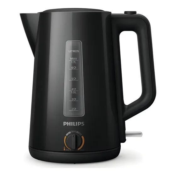 Pava Eléctrica Philips Hd9368/90 Selector De Temp Para Mate Color Negro