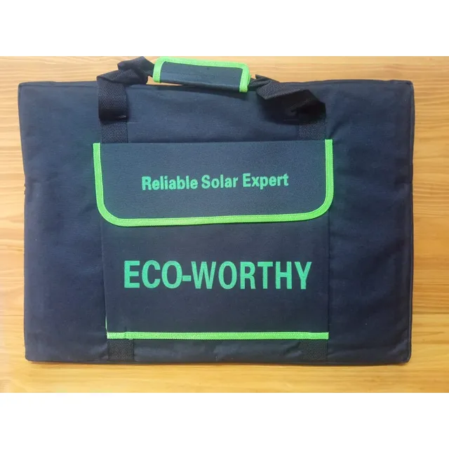 Kit Panel Solar Portatil De Camping De 50 W