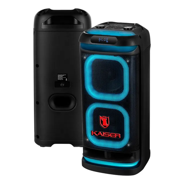 Bocina Inalámbrica Kaiser Ksw-8022 50w Color Negro