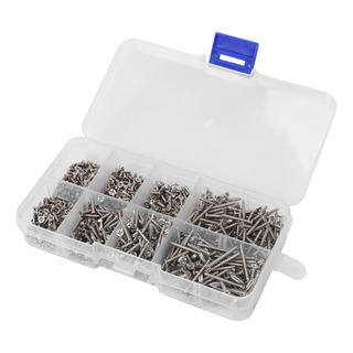 Kit Surtido De Tornillos Autorroscantes De Acero Inoxidable Kit Surtido De Tornillos Autorroscantes De Acero Inoxidable