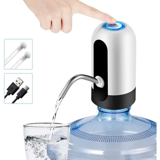 Dispensador Recargable Usb Eléctrica Para Botellón De Agua