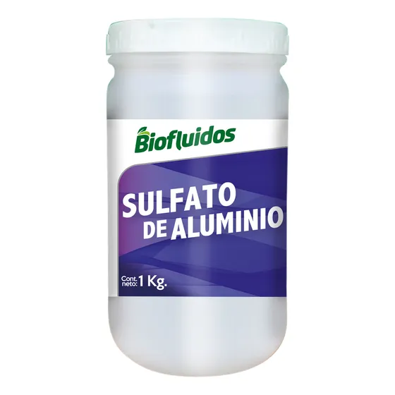 Sulfato De Aluminio 1kg Biofluidos
