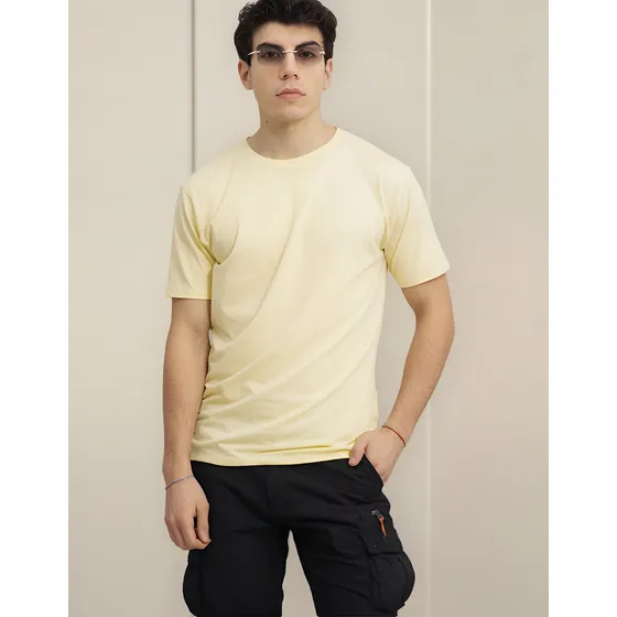 Remera Hombre Slim Algodon Importada Colores Surtidos I Am
