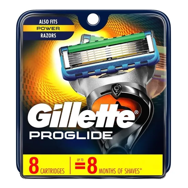 Cartuchos Gillette Fusion Proglide 5 Cuchillas - 8 Unidades