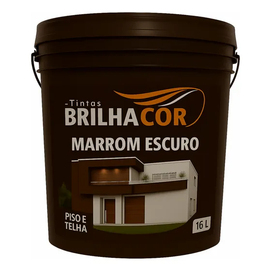 Tinta Para Telhado Cor Cerâmica Telha Fibrocimento Resina