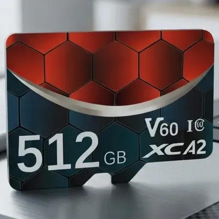 Tarjeta Micro Sd 512gb V60 A2 4k Ultra Rápida Para Cámara