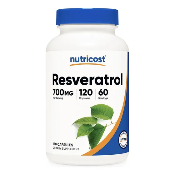 Resveratrol 700 Mg Con 120 Capsulas Antioxidante Importacion Sabor Sin Sabor
