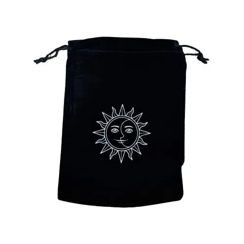 Bolsa Funda De Terciopelo Protectora Para Cartas Del Tarot