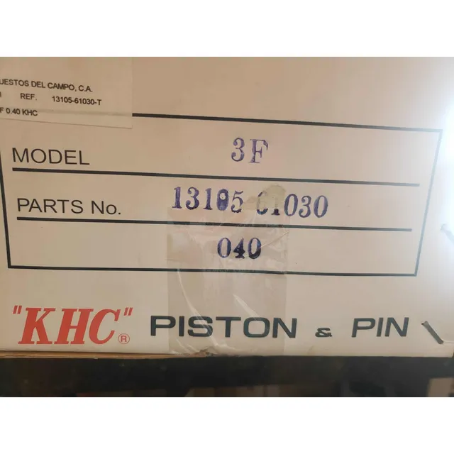 Pistones De 3f Medida A 40 (1.00) Khc