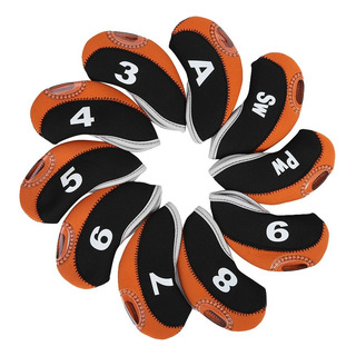 10 Fundas Protectoras De Neopreno Para Tacos De Palos Golf 10 Fundas Protectoras De Neopreno Para Tacos De Palos Golf