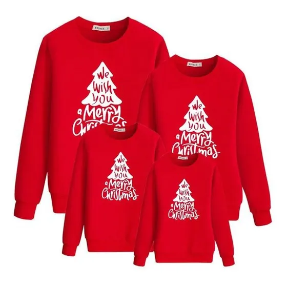 Sueter Hoodie Personalizado Navideño, Familiar Y Mascotas