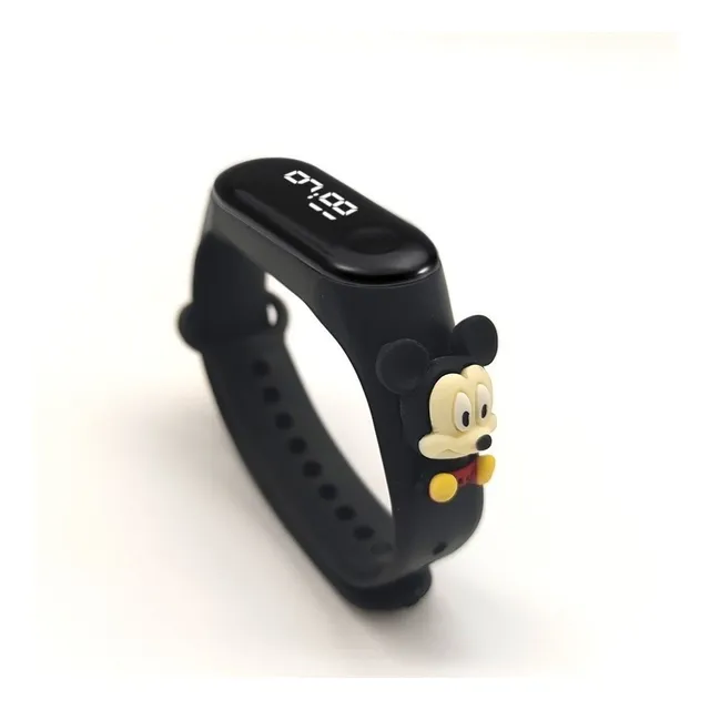 Reloj De Pulsera Led Dibujos Animados Muñeca Niños Digital