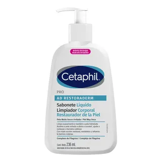 Gel De Limpeza Corporal Pro Ad Restoraderm 236ml Cetaphil