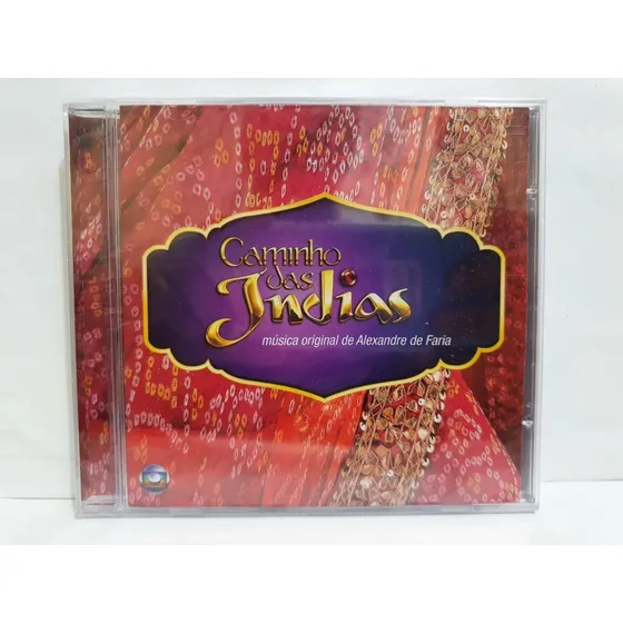 Cd Caminho Das Indias Instrumental Original Alexandre Faria