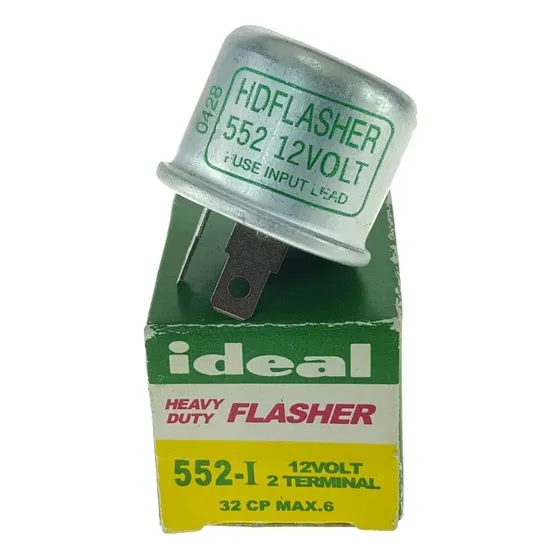 Flasher Luz  Intermitente 2 Terminales 12 Voltios