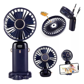 Ventilador De Mini Recargable Ventilado Portátil Base Y Mano Ventilador De Mini Recargable Ventilado Portátil Base Y Mano