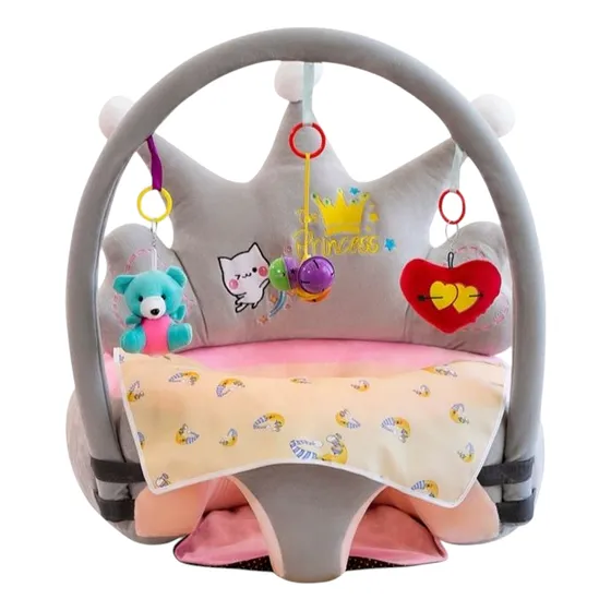 Silla De Peluche Bebé Aprender A Sentarse