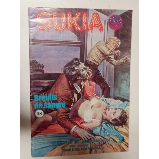 Sukia # 28  Cómic Historieta Comercan Ltda Colombia1980