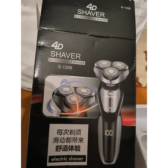 Afeitadora De Barba Recargable, Nueva, De Paquete