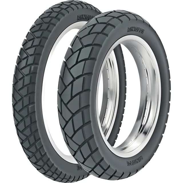 Cubierta Kit Tornado 250 120/80-18 Y 90/90-21 Rinaldi R34