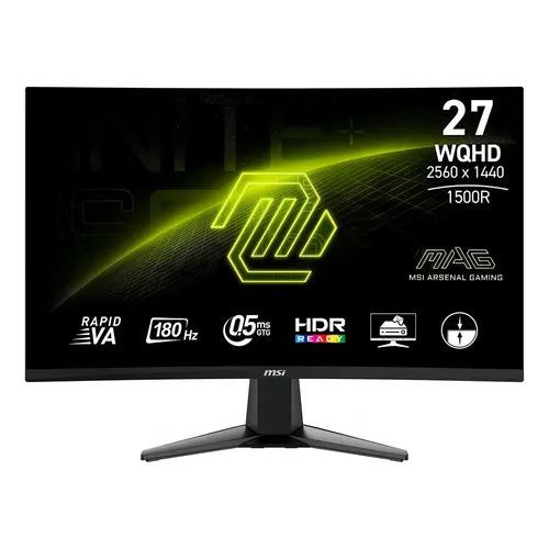 Monitor de jogador Msi G2412f de 24 polegadas Full HD 180 Hz 1 ms