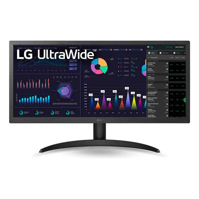 Monitor LG 26wq500 Led 26  Full Hd Ultra Wide Freesync 75hz