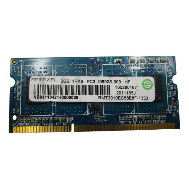 Memoria Ram Ramaxel Ddr3 2gb 1rx8 Pc3-10600s-999 