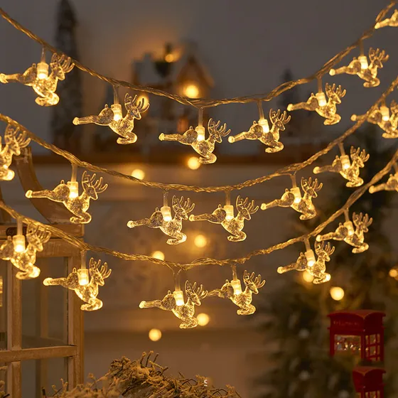 Navideñas De Ventana 3d Novedad Luces Colgantes Navidad Luce