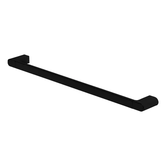 Barral Toallero Peirano Soria Black 16010bl Accesorio Baño Color Negro