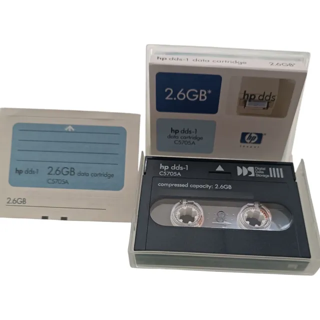 C5705a Hp Dds-1 Data Cartridge 2,6 Gb Cartucho De Cinta