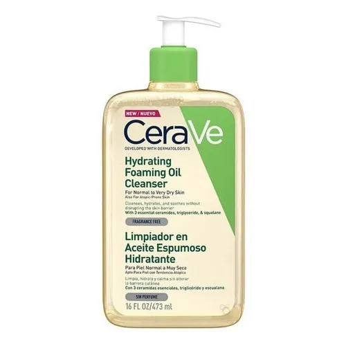 Cerave Limpiador Aceite De Ducha Piel Normal A Muy Seca 473ml