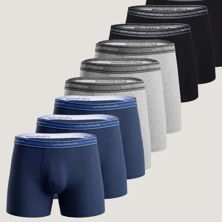 Kit 10 Cuecas Boxer Lupo Masculino Algodao Sortida - 0913 Lisa G